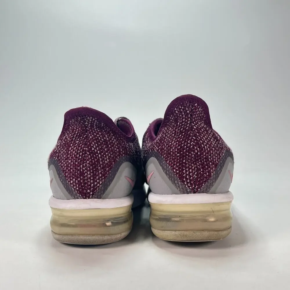 Nike Air Max Sequent 3 Bordeaux Athletic Running Shoes 908993-606 Women's Size 7